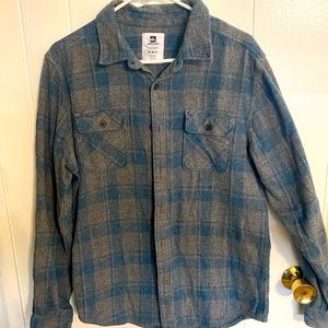 Quicksilver heavy flannel shirt